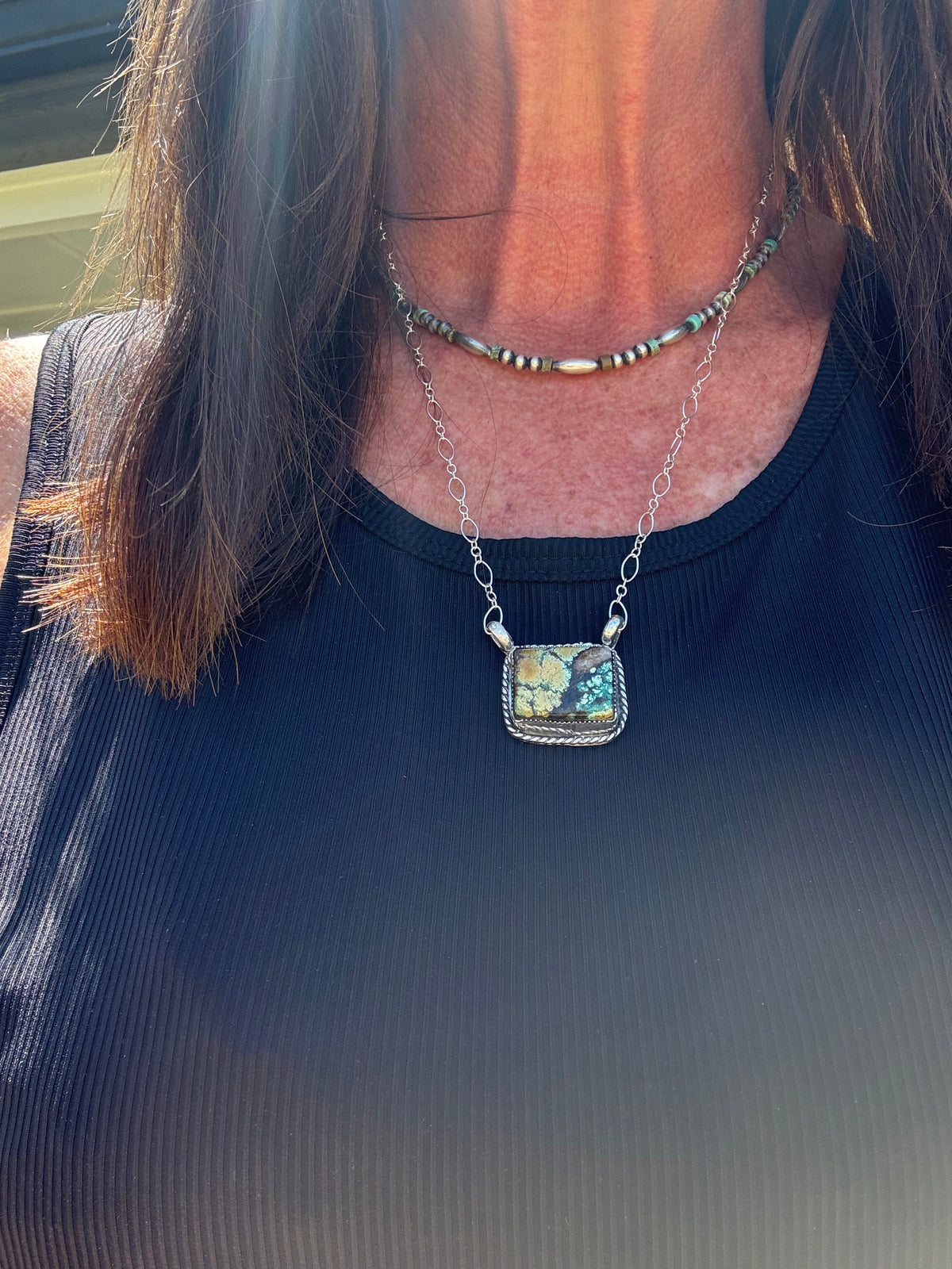 BLACK HILLS bar necklace