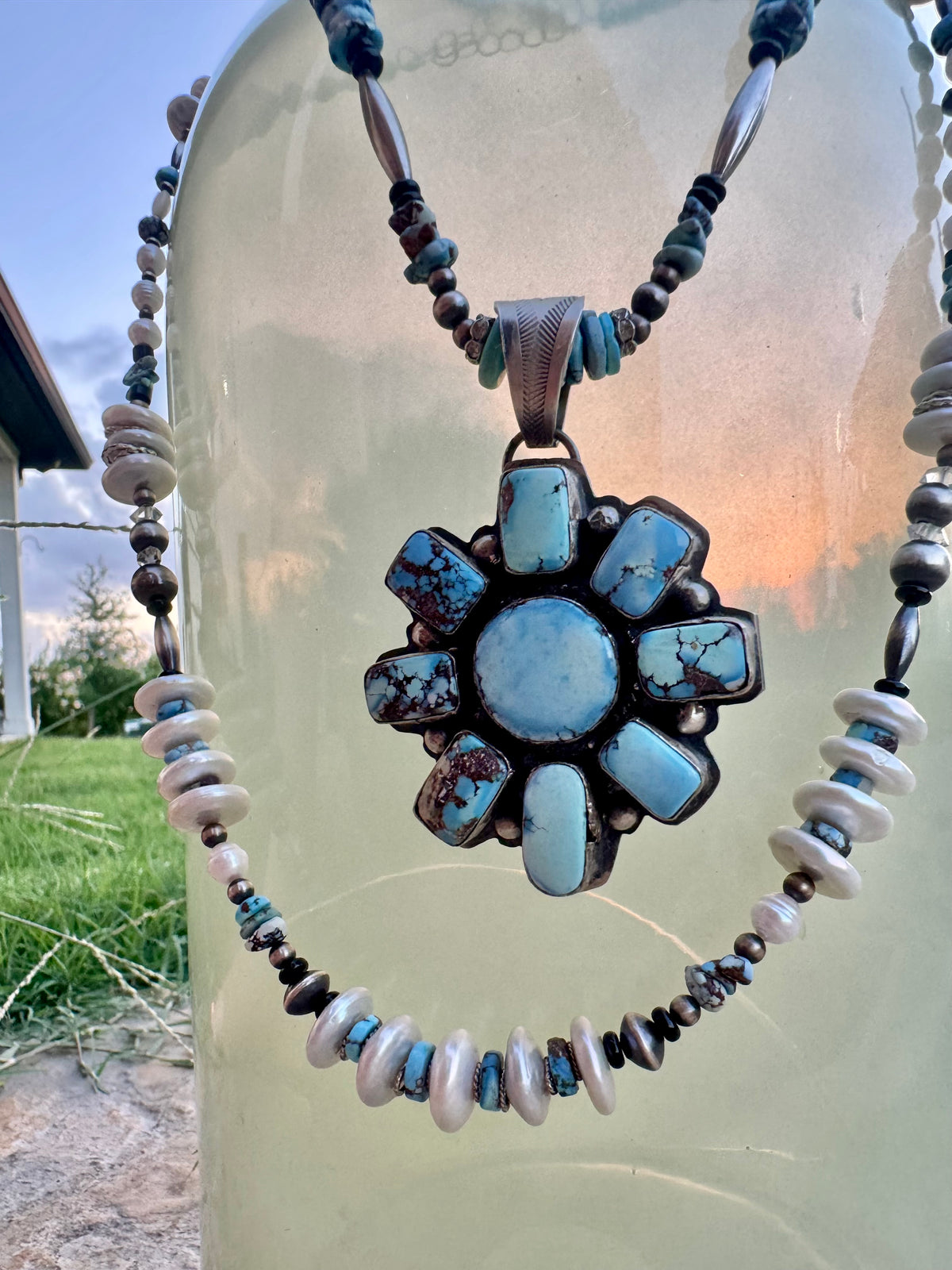 NATIVE GOLDEN HILLS pendant