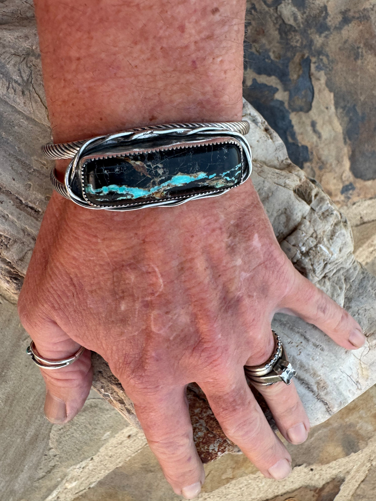 Natural Blackjack stacker cuff