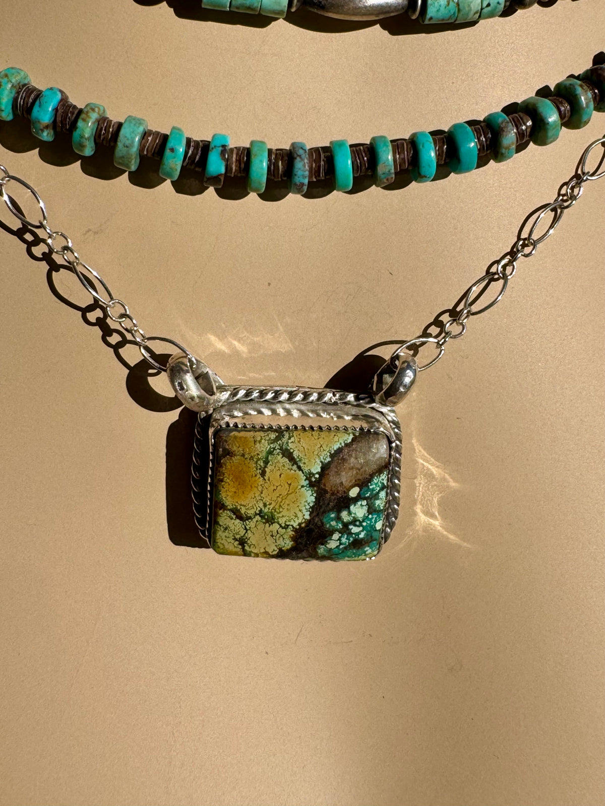 BLACK HILLS bar necklace