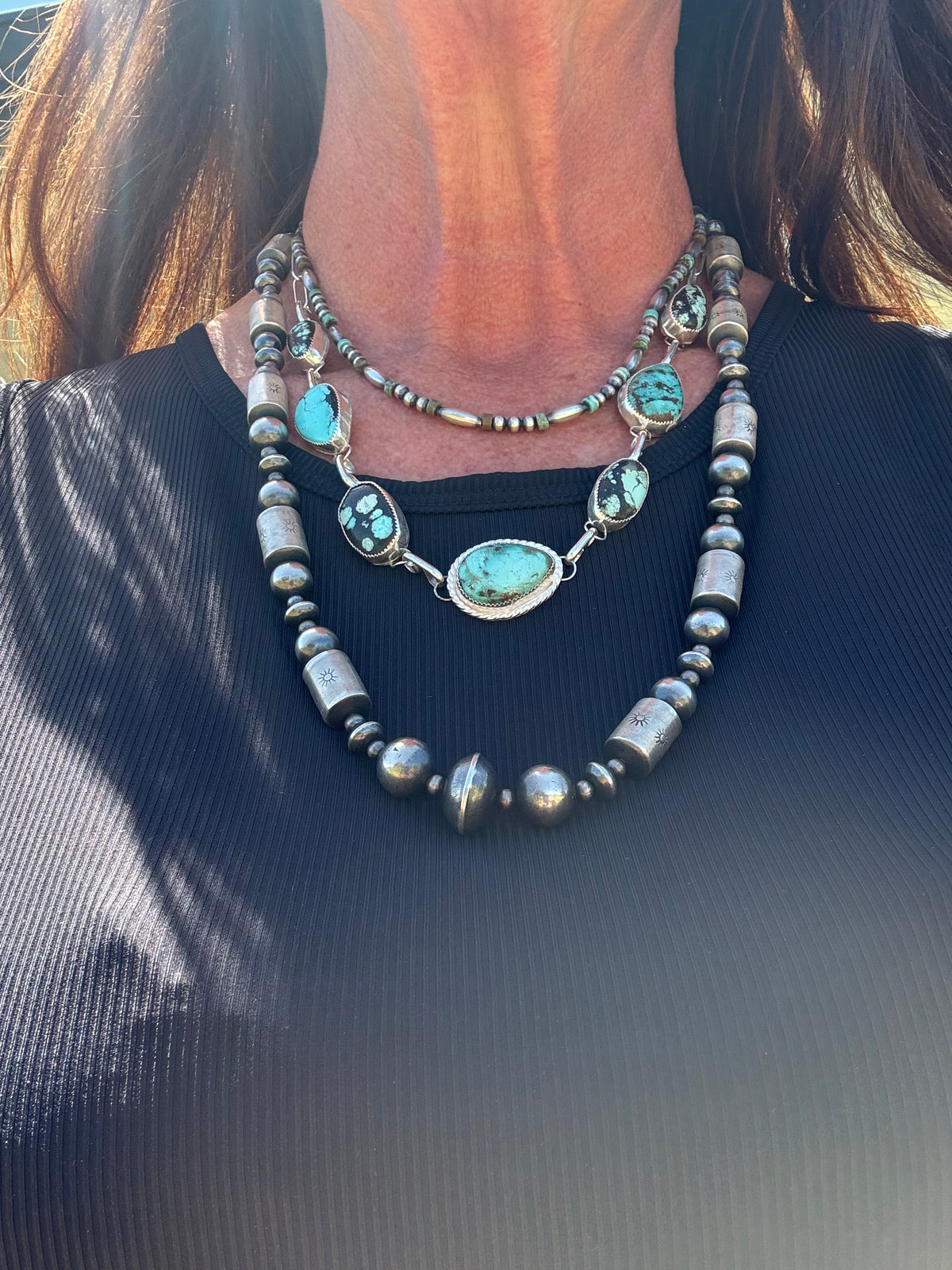 Hubei Turquoise Choker Necklace