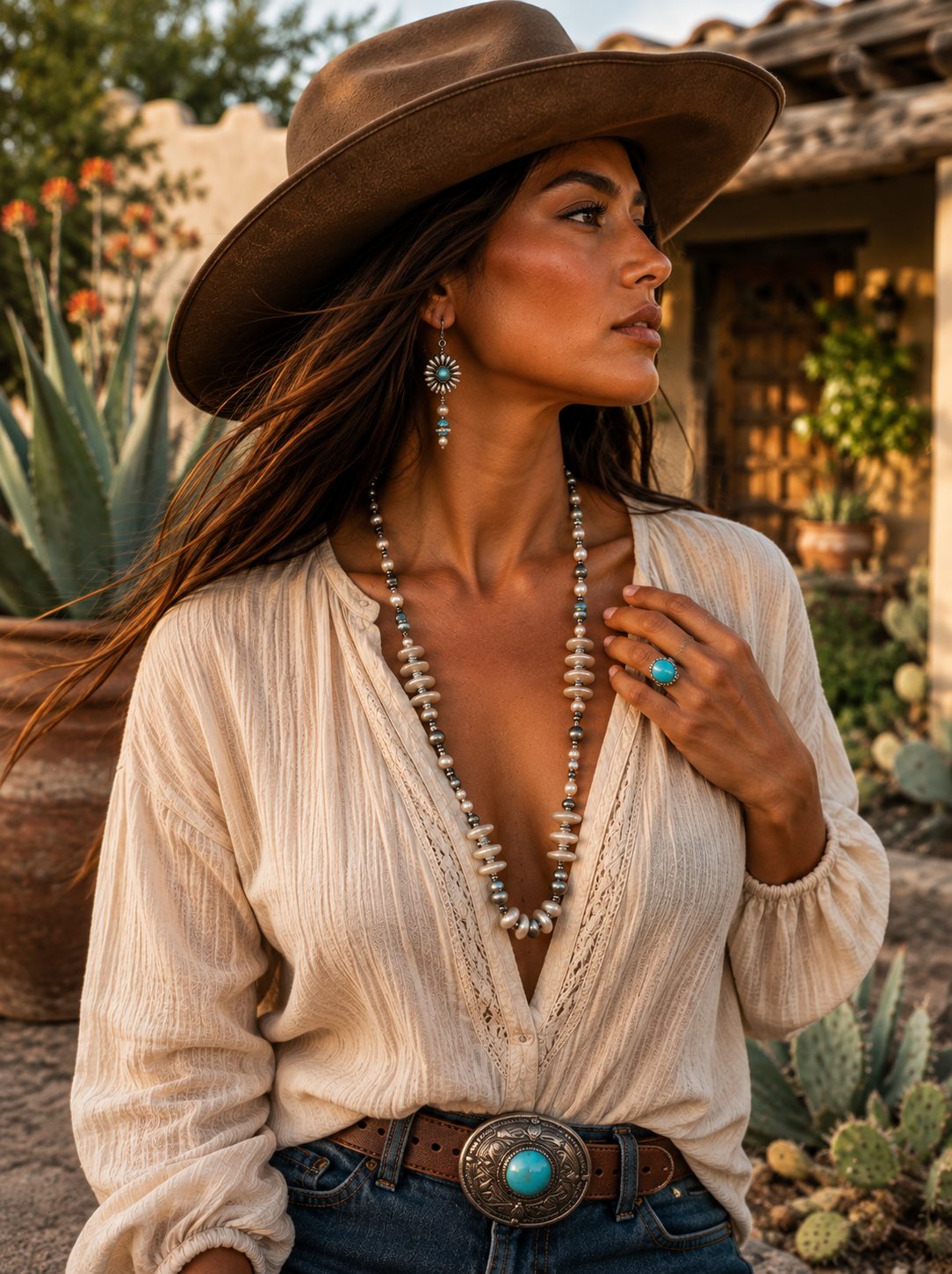 Golden Hills Turquoise Necklace
