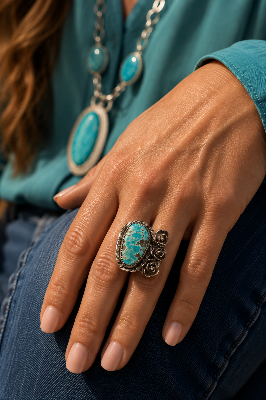 Lone Mountain Turquoise Ring
